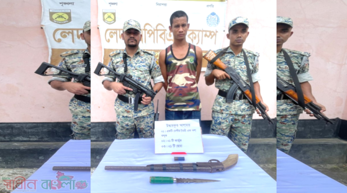 রোহিঙ্গা ক্যাম্পে শীর্ষ ডাকাত ও অপহরণকারী অস্ত্রসহ গ্রেফতার, শিশু উদ্ধার